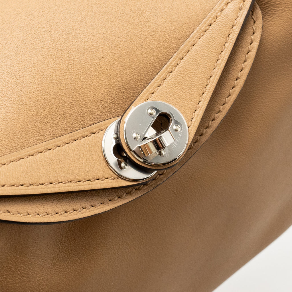 HERMES MINI LINDY SWIFT CHAI / MAUVE SYLVESTRE SHW