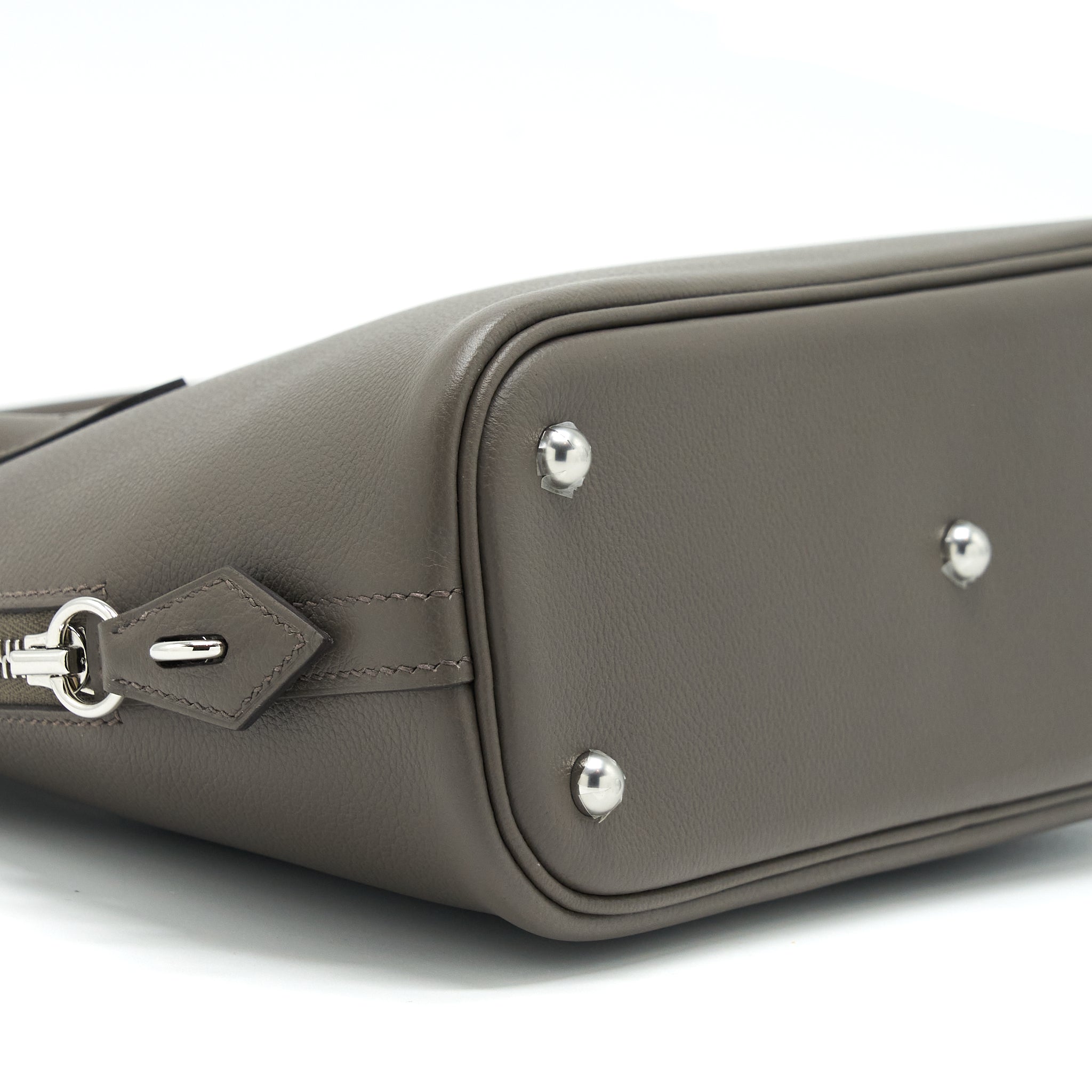 HERMES BOLIDE 1923 25 EVERCOLOR 8F GRIS ETAIN SHW