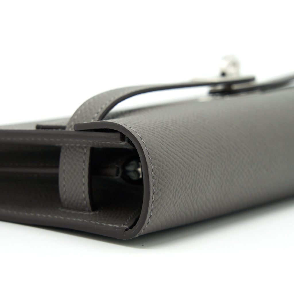 HERMES KELLY TO GO EPSOM GRIS MEYER SHW