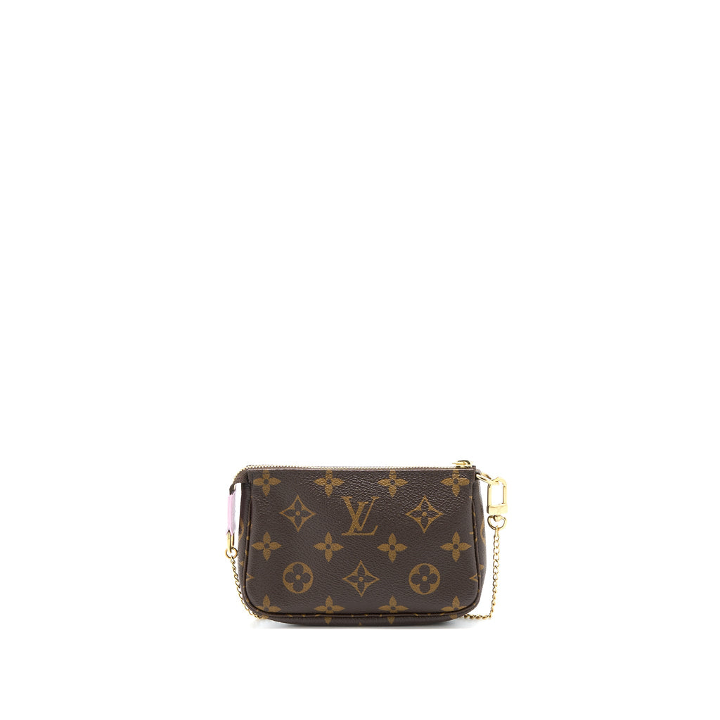 LOUIS VUITTON MINI POCHETTE ACCESSORIES CHRISTMAS LIMITED EDITION MONOGRAM CANVAS GHW