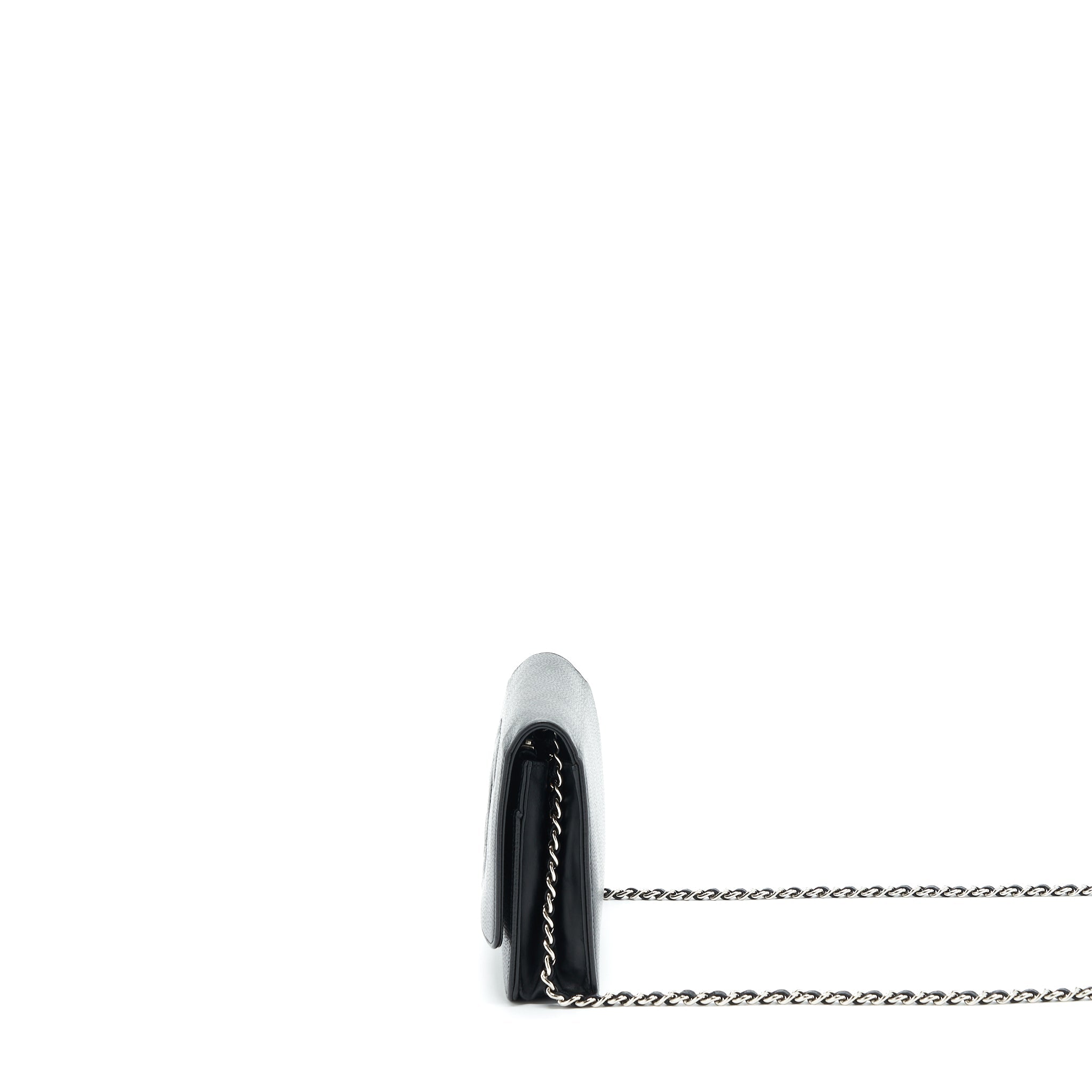 CHANEL WALLET ON CHAIN CAVIAR BLACK SHW