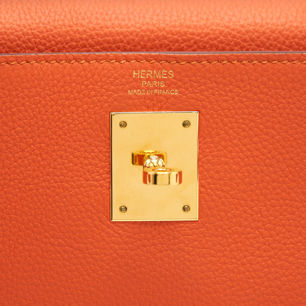 HERMES KELLY 28 TOGO 9J FEU GHW