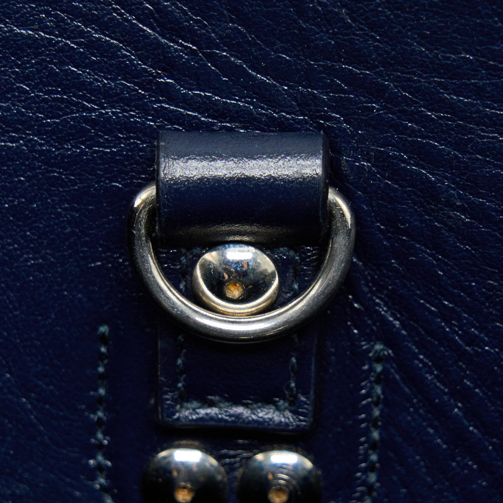 SAINT LAURENT/YSL BABY SAC DE JOUR  CALFSKIN NAVY SHW