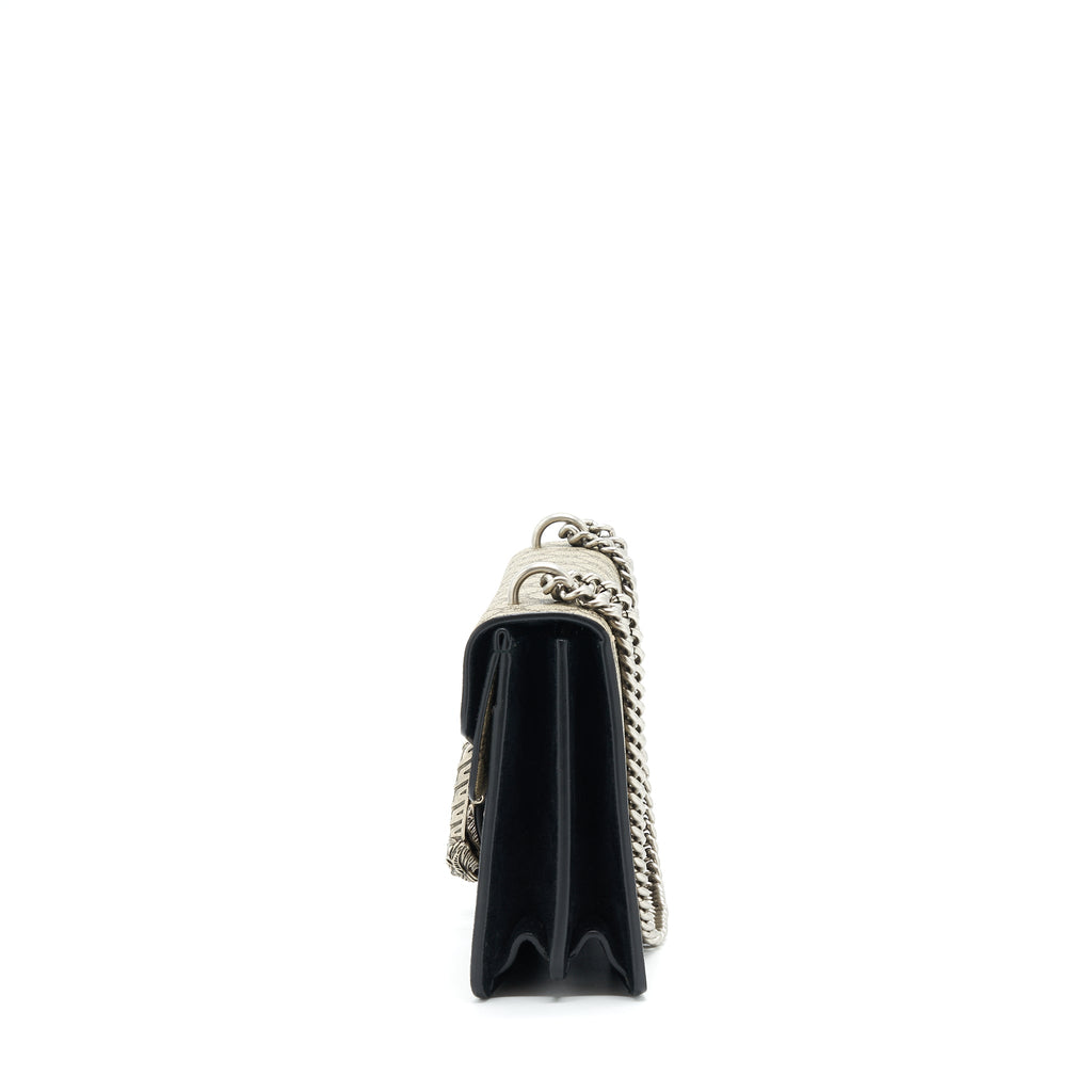 GUCCI DIONYSUS GG SHOULDER BAG GG SUPREME CANVAS / BLACK SHW