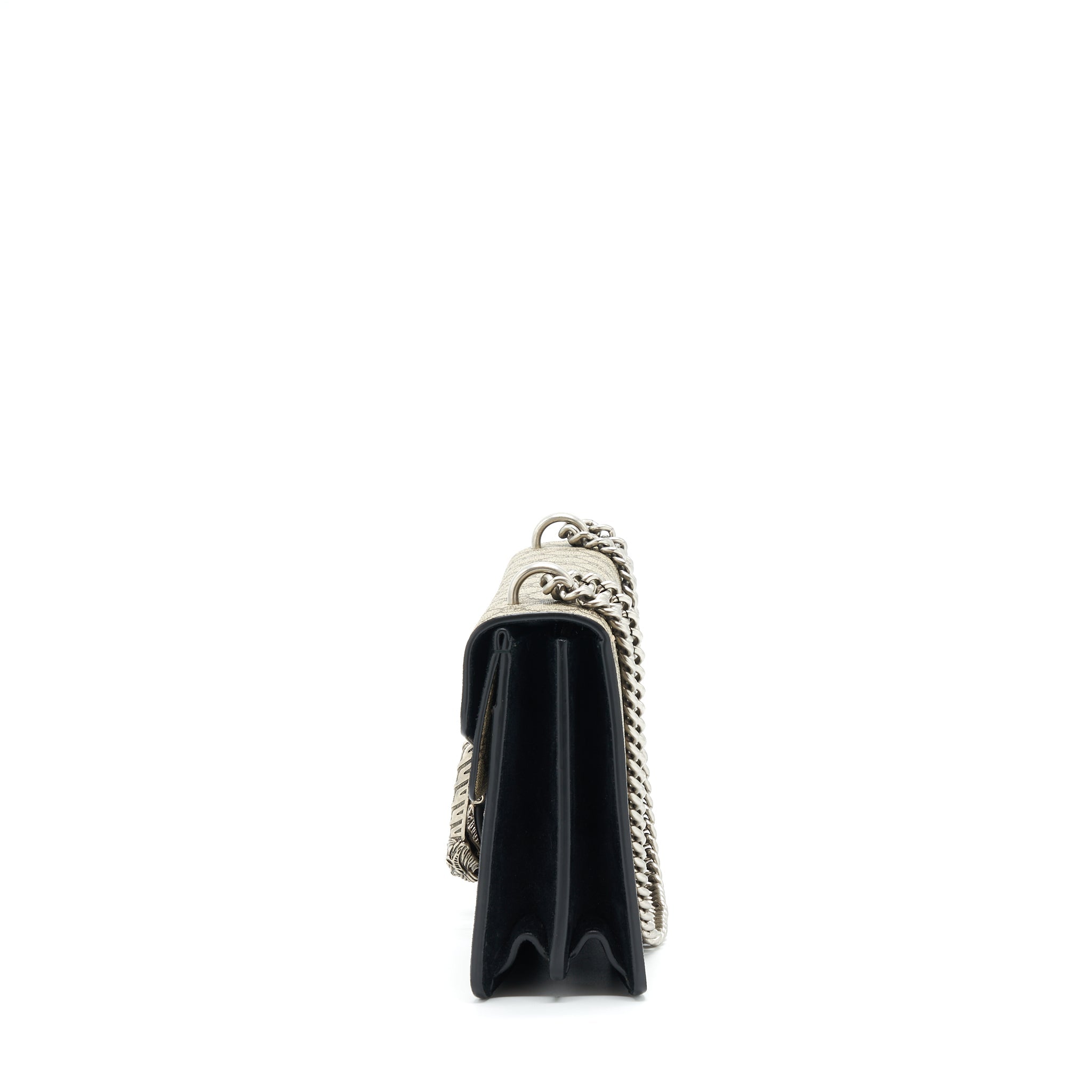 GUCCI DIONYSUS GG SHOULDER BAG GG SUPREME CANVAS / BLACK SHW