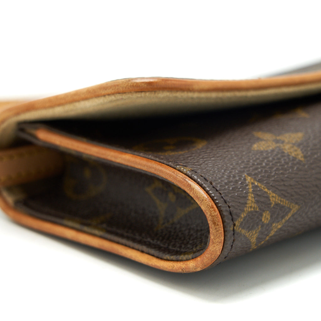 LOUIS VUITTON VINTAGE POCHETTE TWIN PM CROSSBODY BAG MONOGRAM
