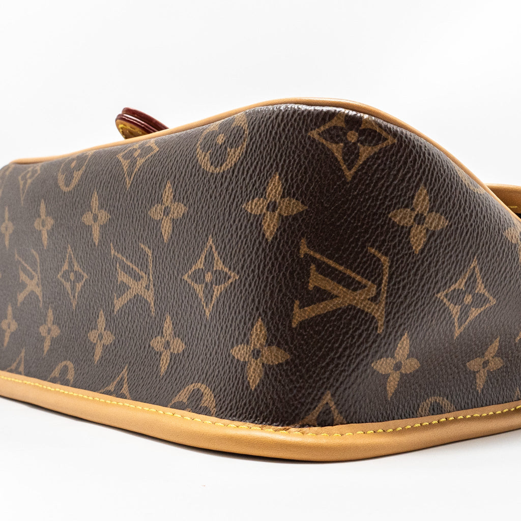 LOUIS VUITTON DIANE BAG WITH JACQUARD STRAP MONOGRAM CANVAS GHW
