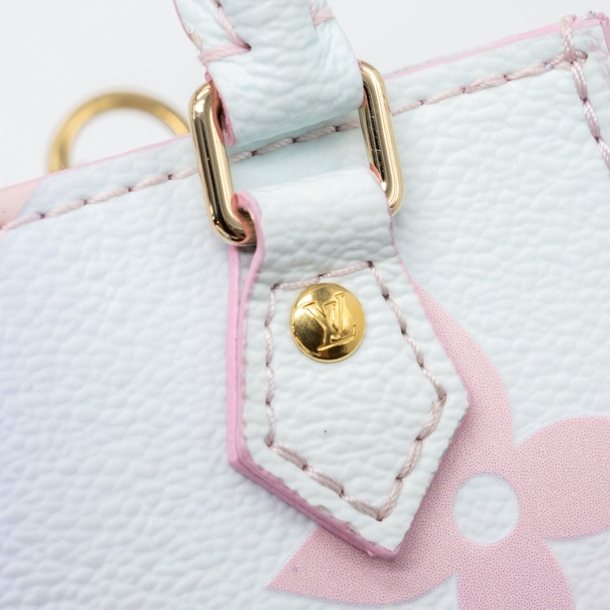 LOUIS VUITTON PETIT SAC PLAT MONOGRAM CANVAS SUNRISE PASTEL GHW (NEW VERSION)