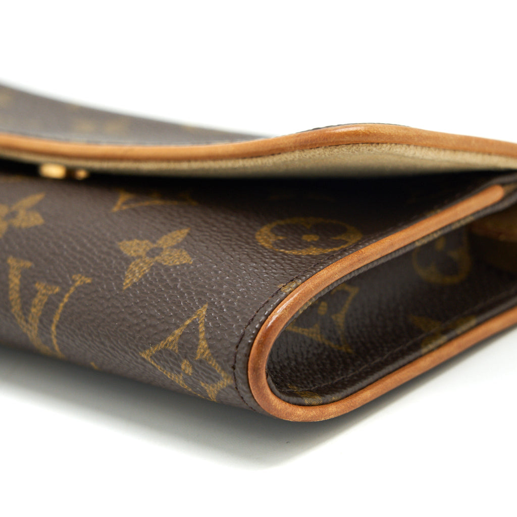 LOUIS VUITTON VINTAGE POCHETTE TWIN PM CROSSBODY BAG MONOGRAM