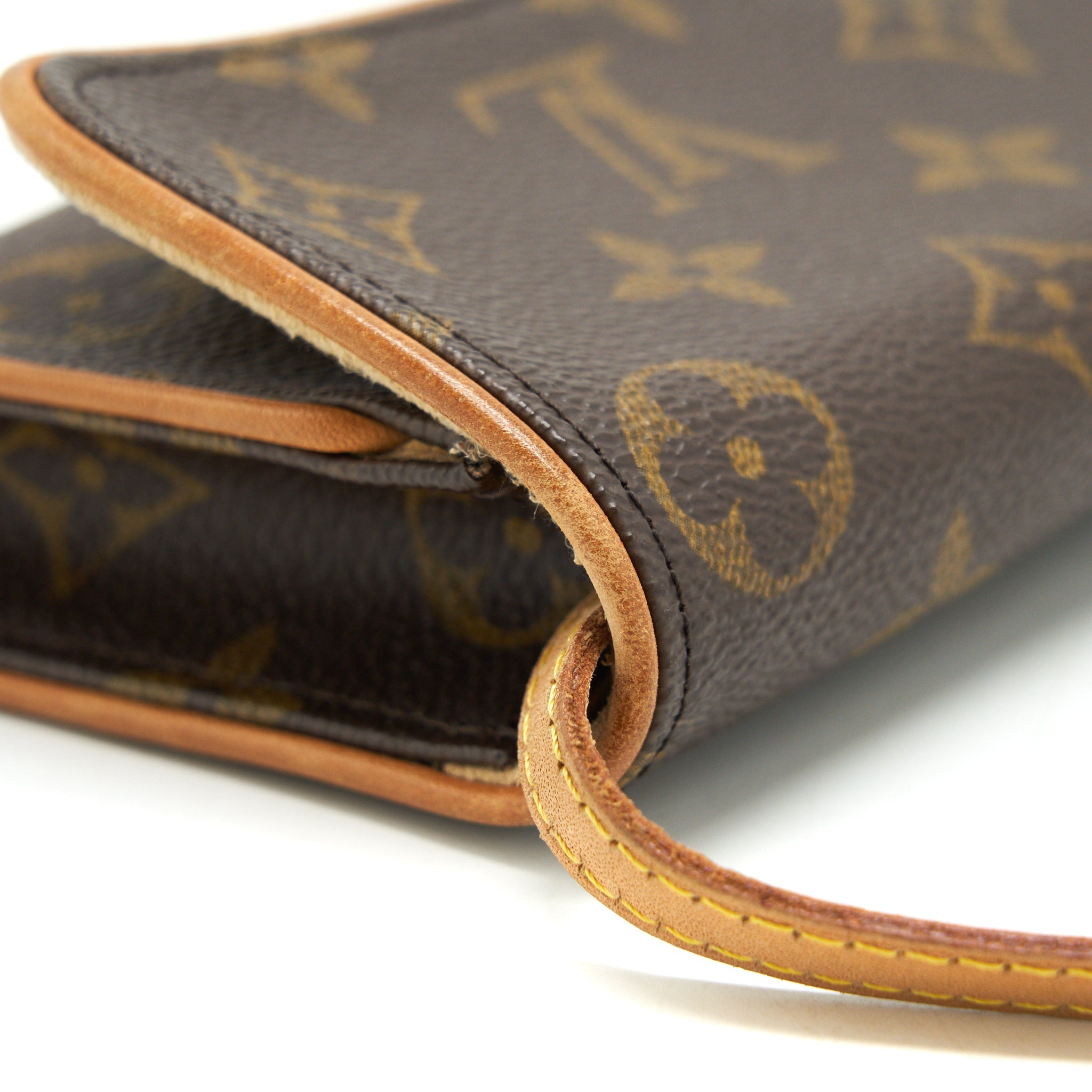 LOUIS VUITTON VINTAGE POCHETTE TWIN PM CROSSBODY BAG MONOGRAM