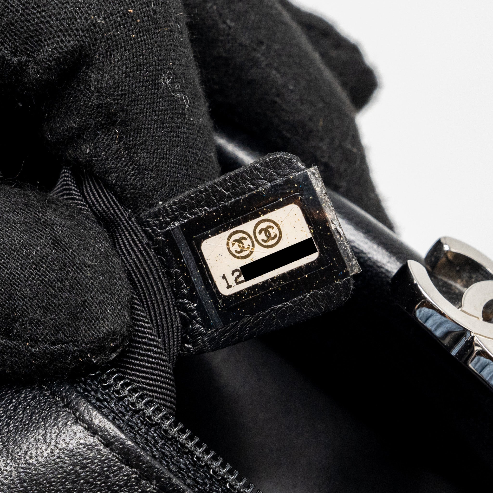 CHANEL TIMELESS CLUTCH LAMBSKIN BLACK SHW