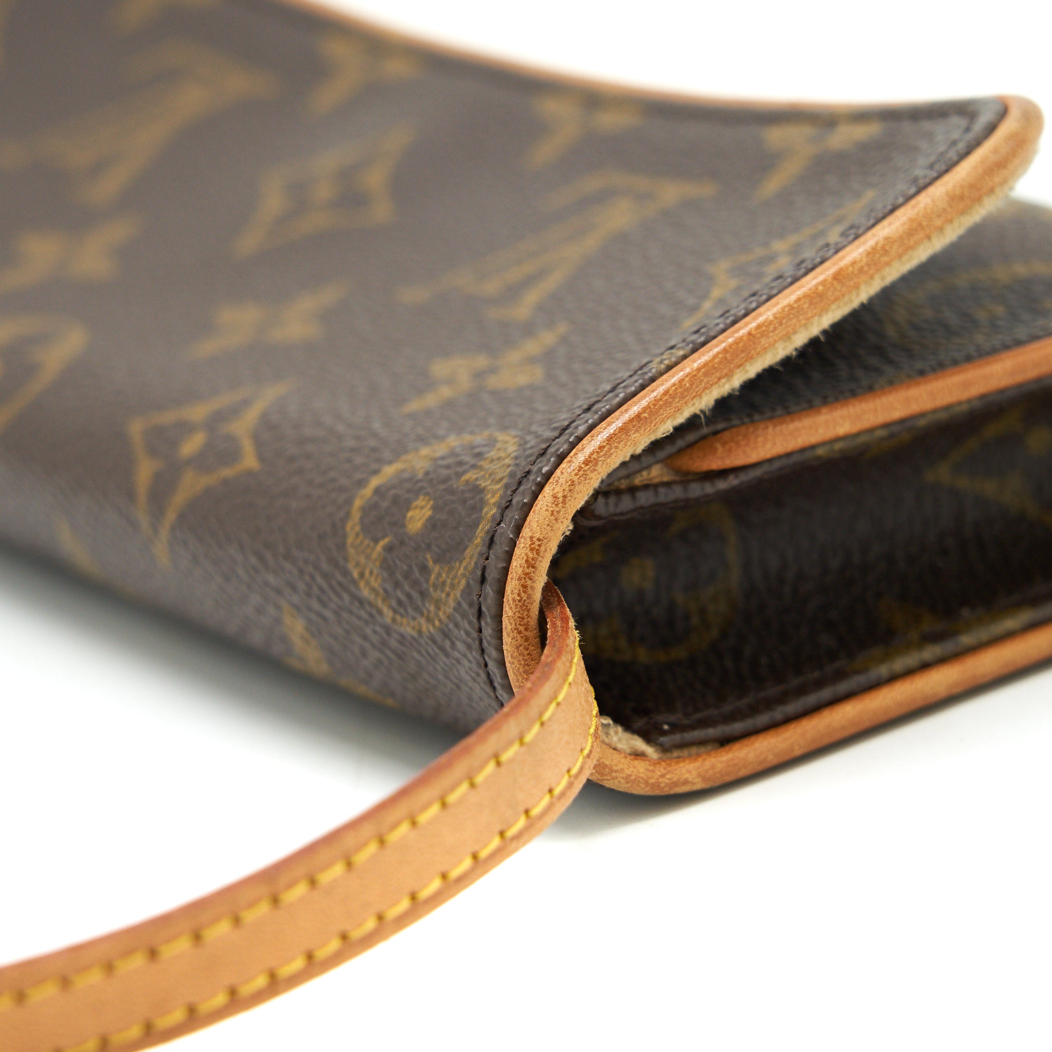 LOUIS VUITTON VINTAGE POCHETTE TWIN PM CROSSBODY BAG MONOGRAM