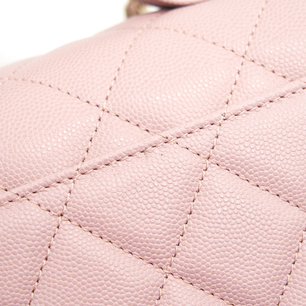 CHANEL BUSINESS AFFINITY FLAP BAG QUILTED CAVIAR SMALL IN SMALL