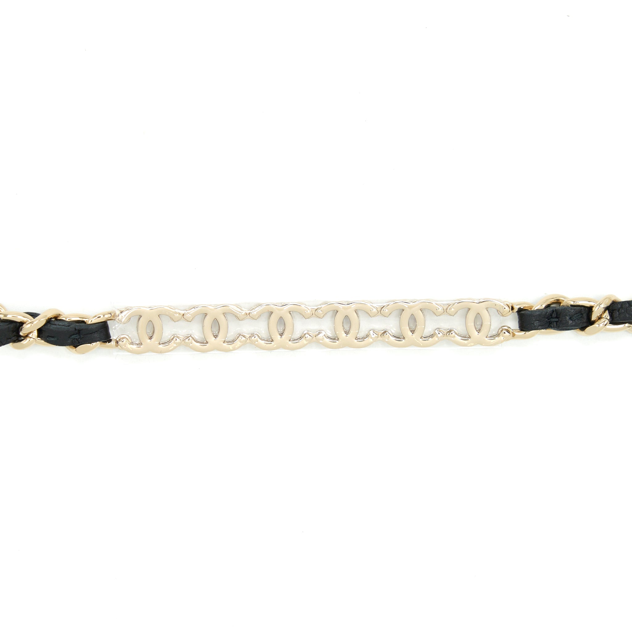 CHANEL 22P VERTICAL MINI VANITY WITH CC LOGO CHAIN CAVIAR BLACK LGHW