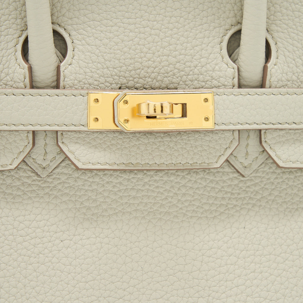 HERMES BIRKIN 25 TOGO BETON GHW
