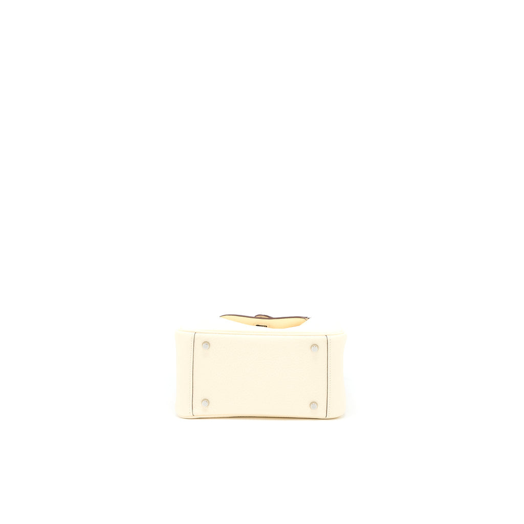 HERMES MINI LINDY CLEMENCE NATA MULTICOLOUR STRAP SHW