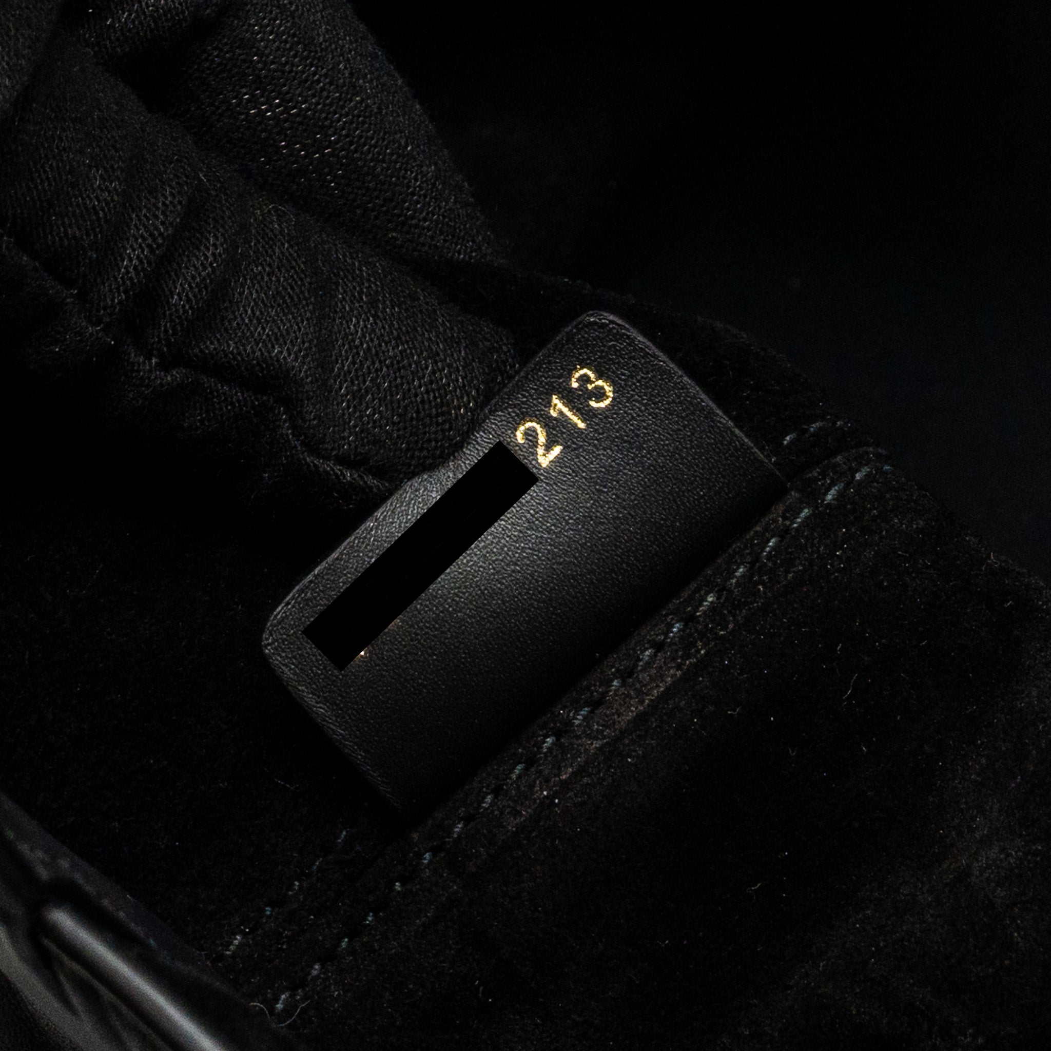 DIOR MEDIUM TOUJOURS BAG MACROCANNAGE CALFSKIN BLACK LGHW