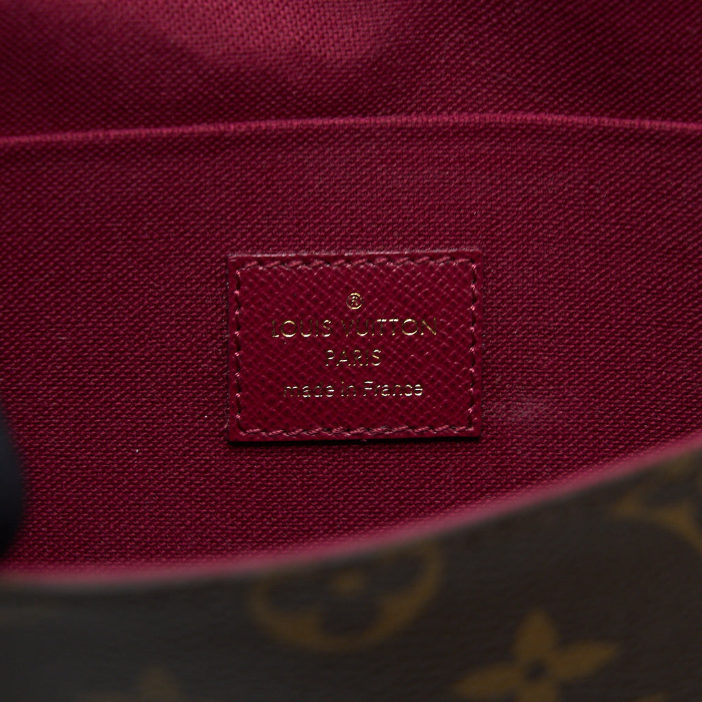 LOUIS VUITTON FELICIE POCHETTE MONOGRAM CANVAS GHW