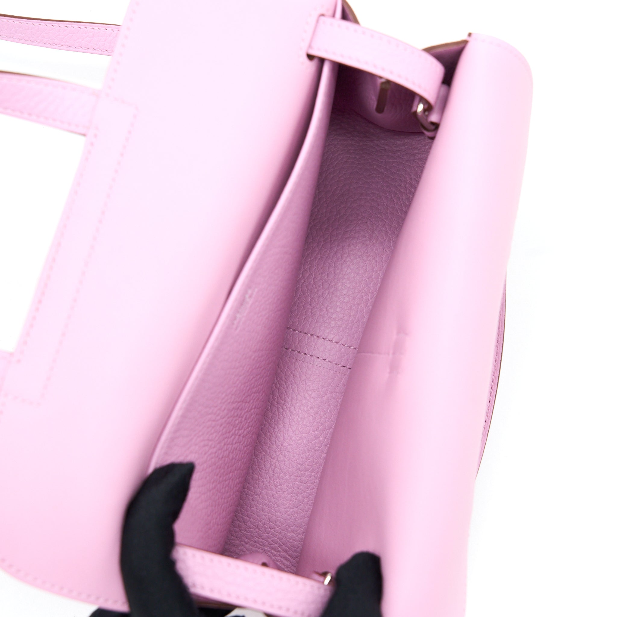 HERMES HALZAN 25 CLEMENCE X9 MAUVE SYLVESTRE SHW