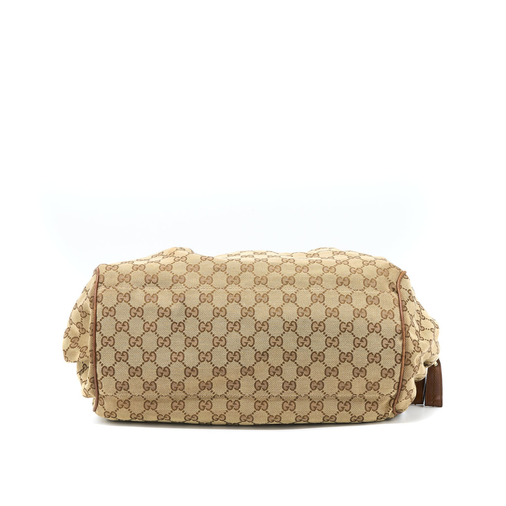 GUCCI TOTE GG SUPREME CANVAS GHW