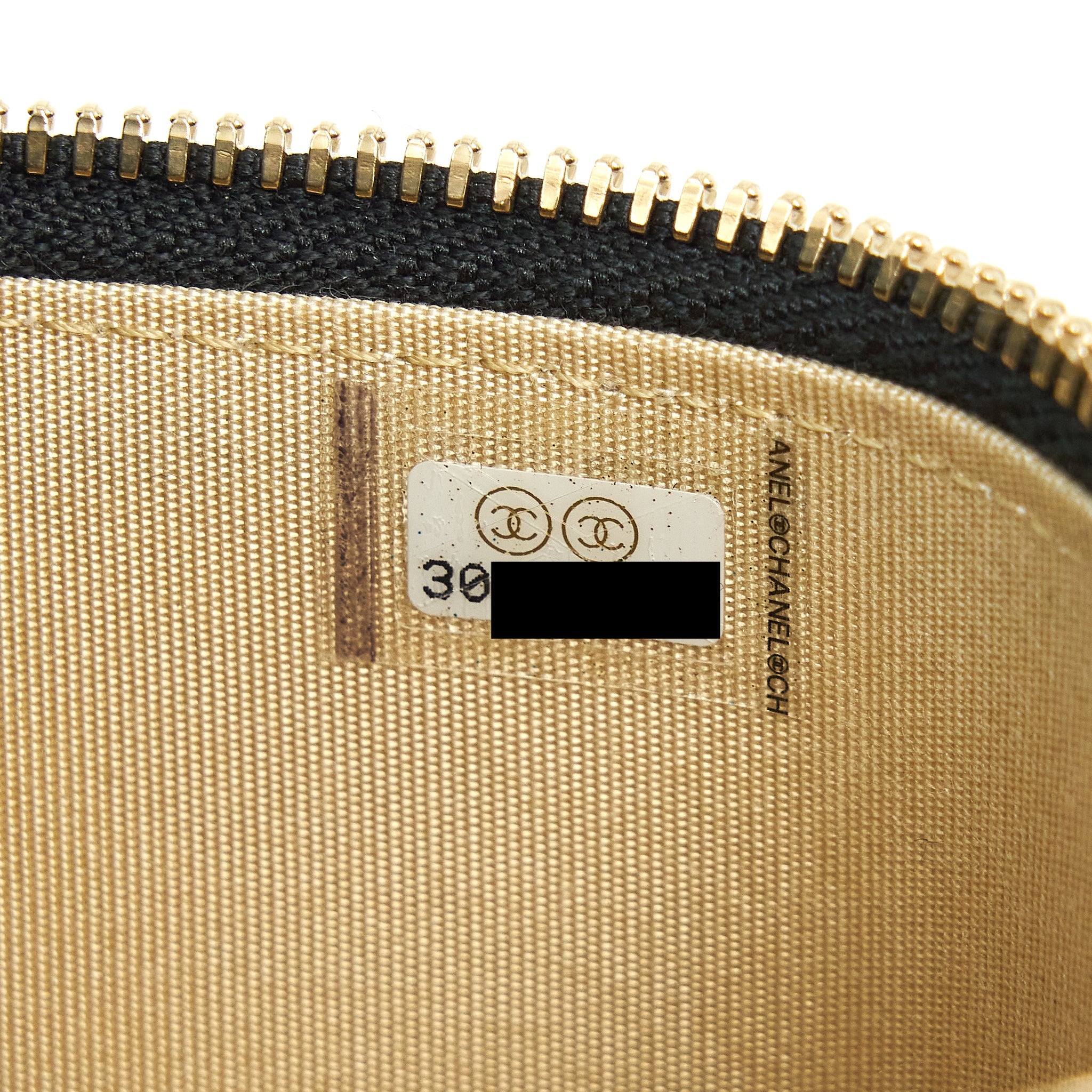CHANEL PEARL CRUSH MINI VANITY WITH CHAIN LAMBSKIN BLACK GHW