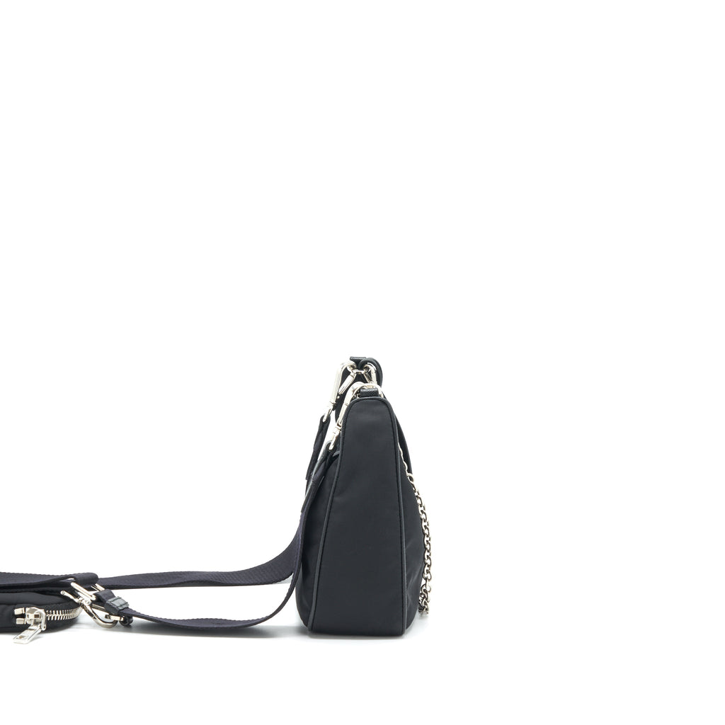 PRADA RE-EDITION 2005 BAG NYLON BLACK SHW