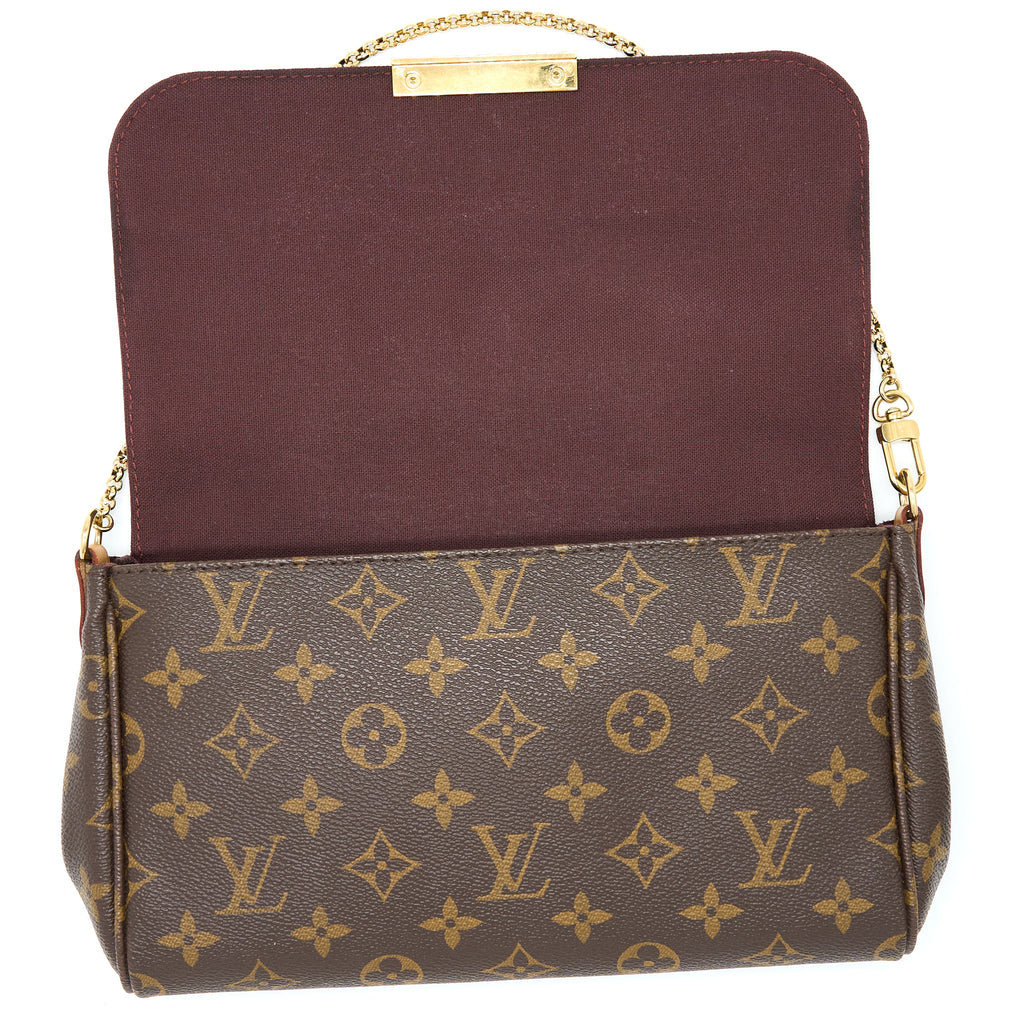LOUIS VUITTON MONOGRAM FAVORITE MM MONOGRAM CANVAS GHW