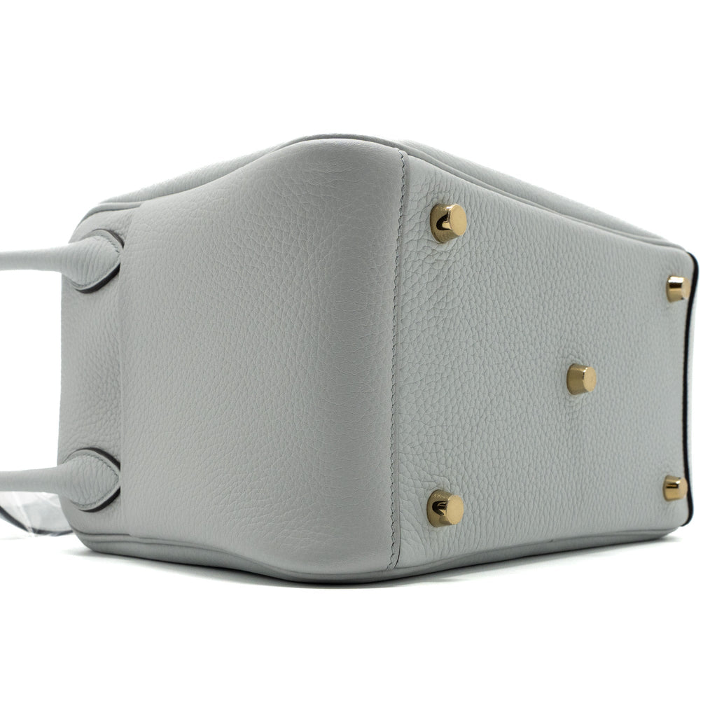 HERMES LINDY 26 CLEMENCE BLUE PALE GHW