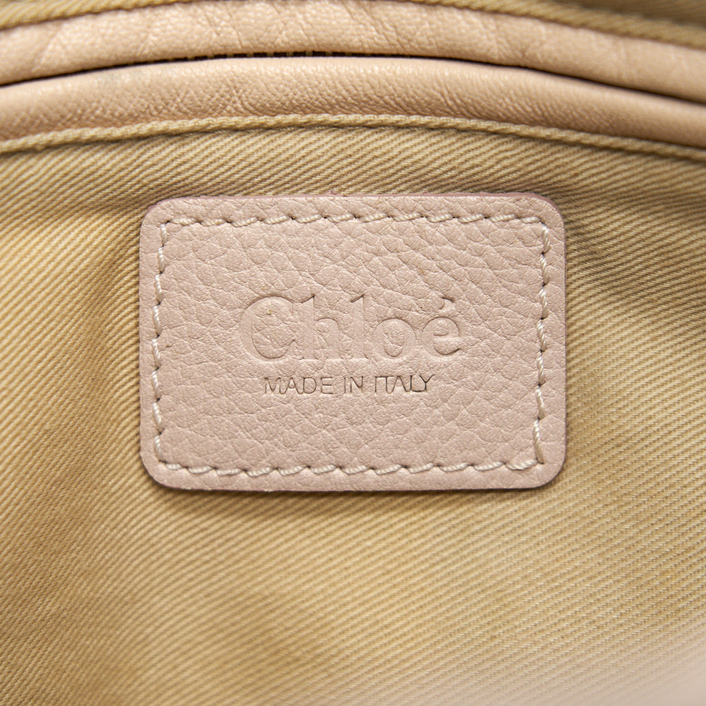 CHLOE PORTE EPAULE BAG LIGHT PINK