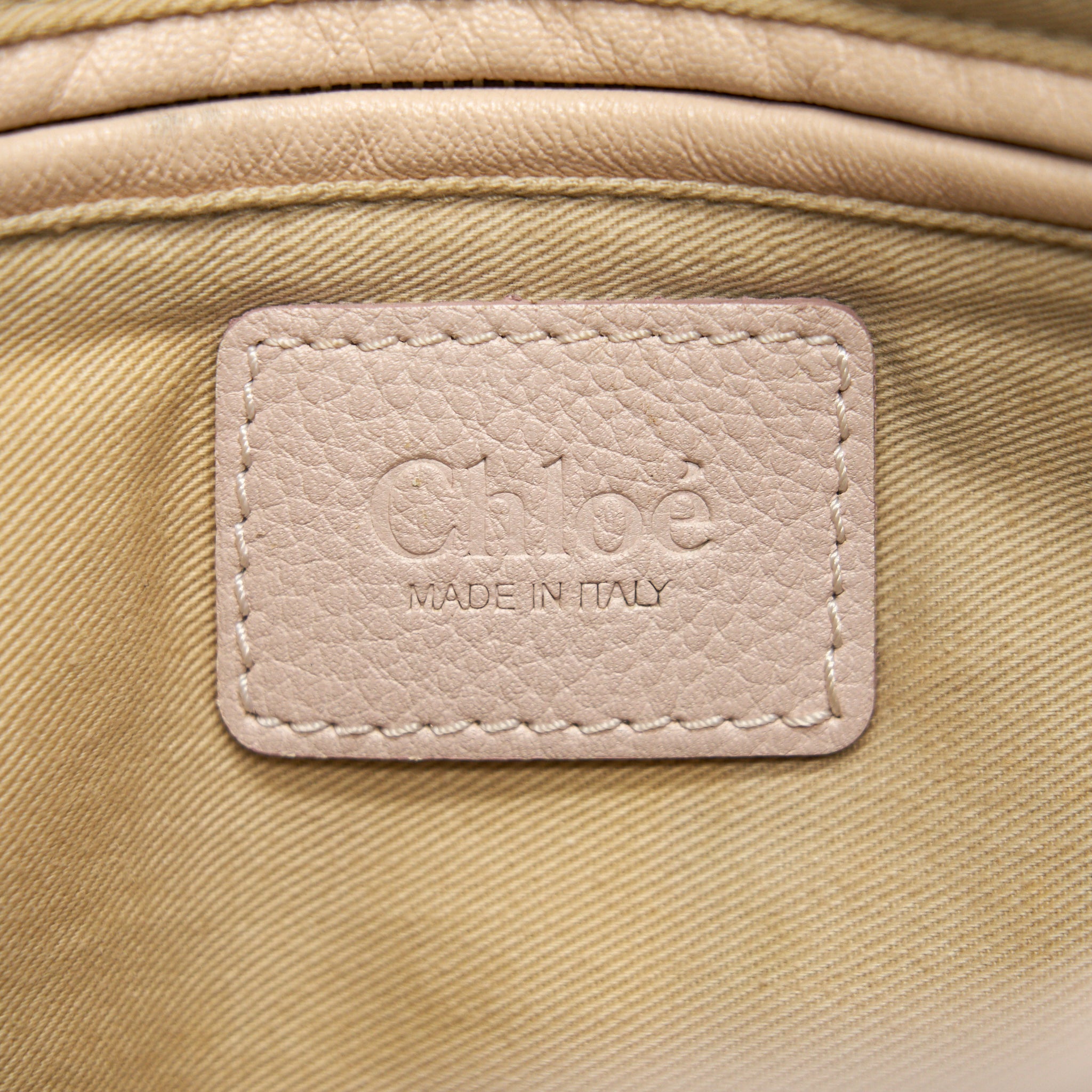 CHLOE PORTE EPAULE BAG LIGHT PINK