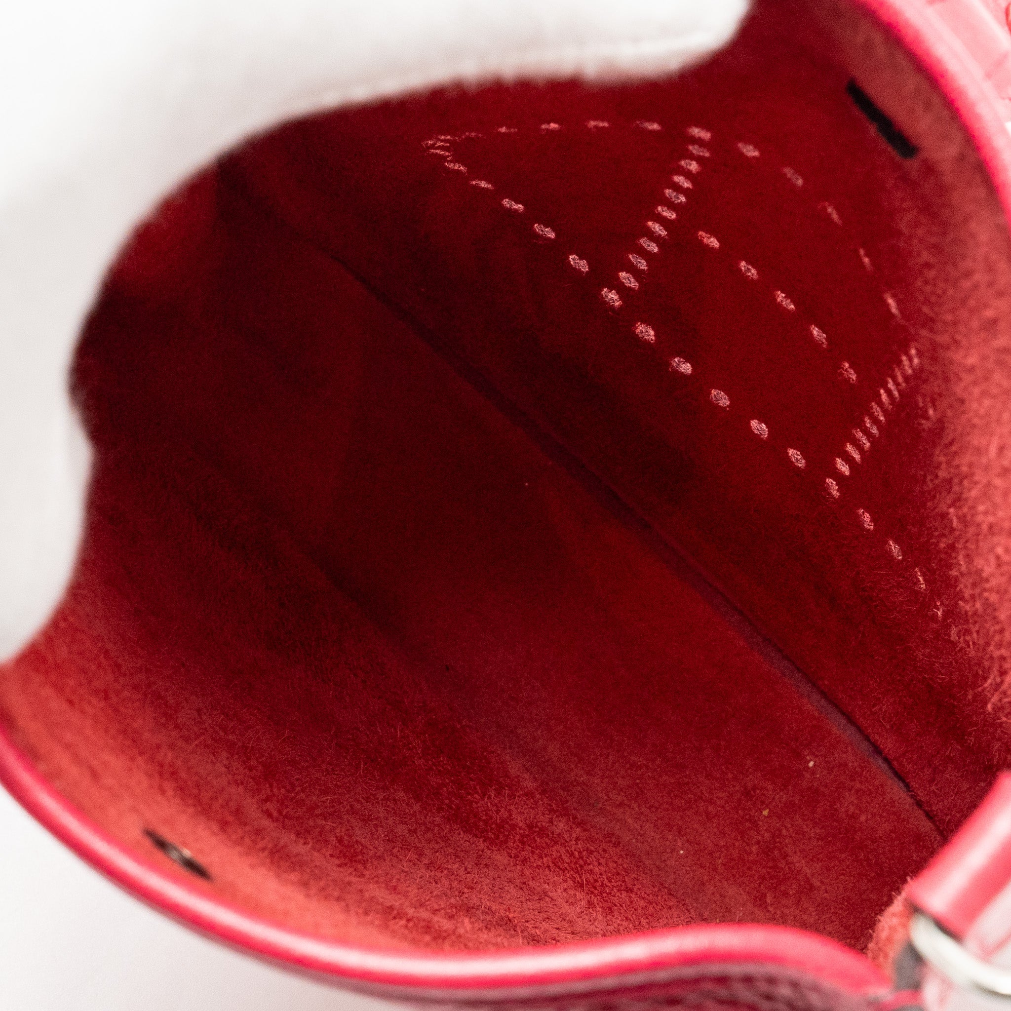 HERMES MINI EVELYNE CLEMENCE ROSE EXTREME SHW