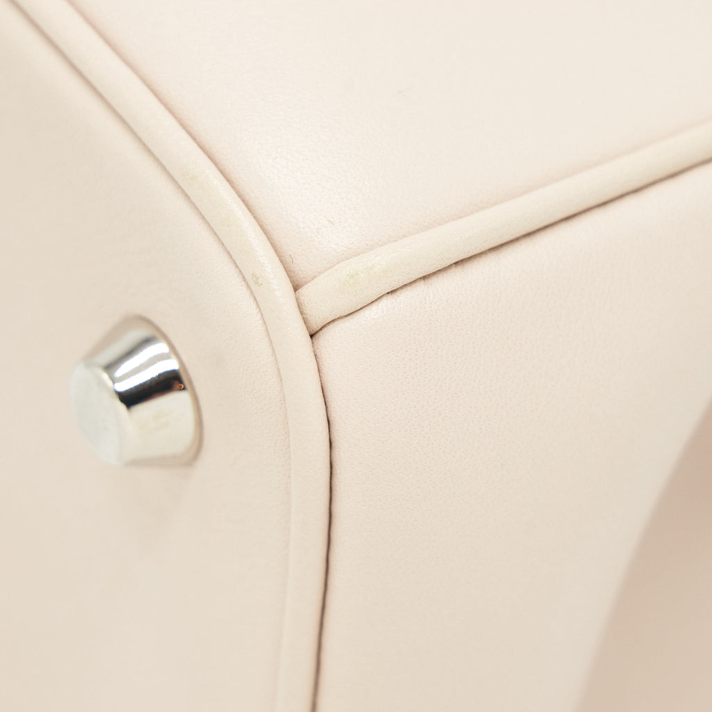 DIOR BE DIOR BAG SMOOTH CALFSKIN BEIGE / BRIGHT PINK SHW