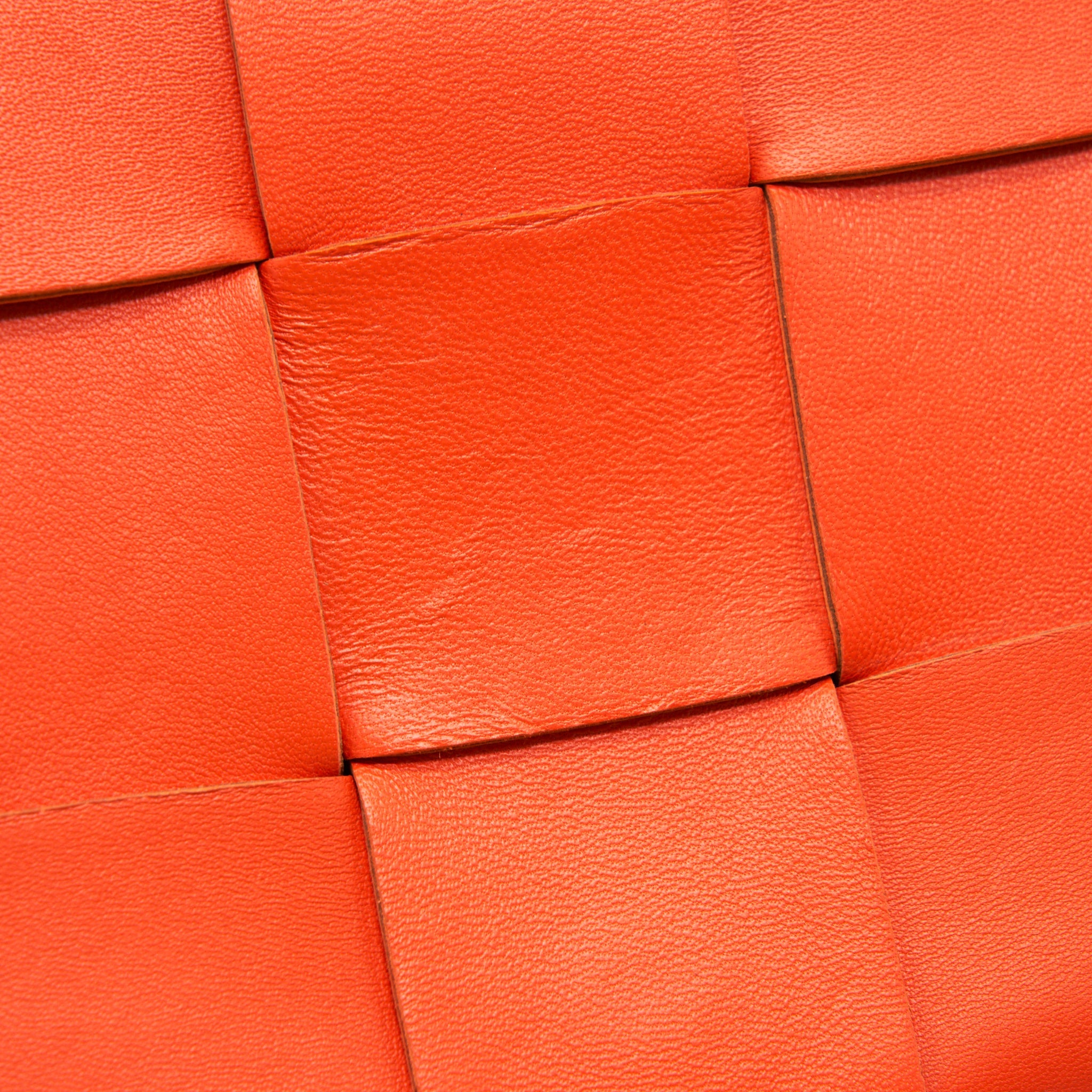 BOTTEGA VENETA CASSETTE BAG BRIGHT ORANGE