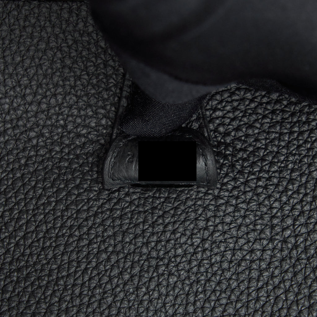 HERMES EVELYNE 29 BAG CLEMENCE BLACK GHW