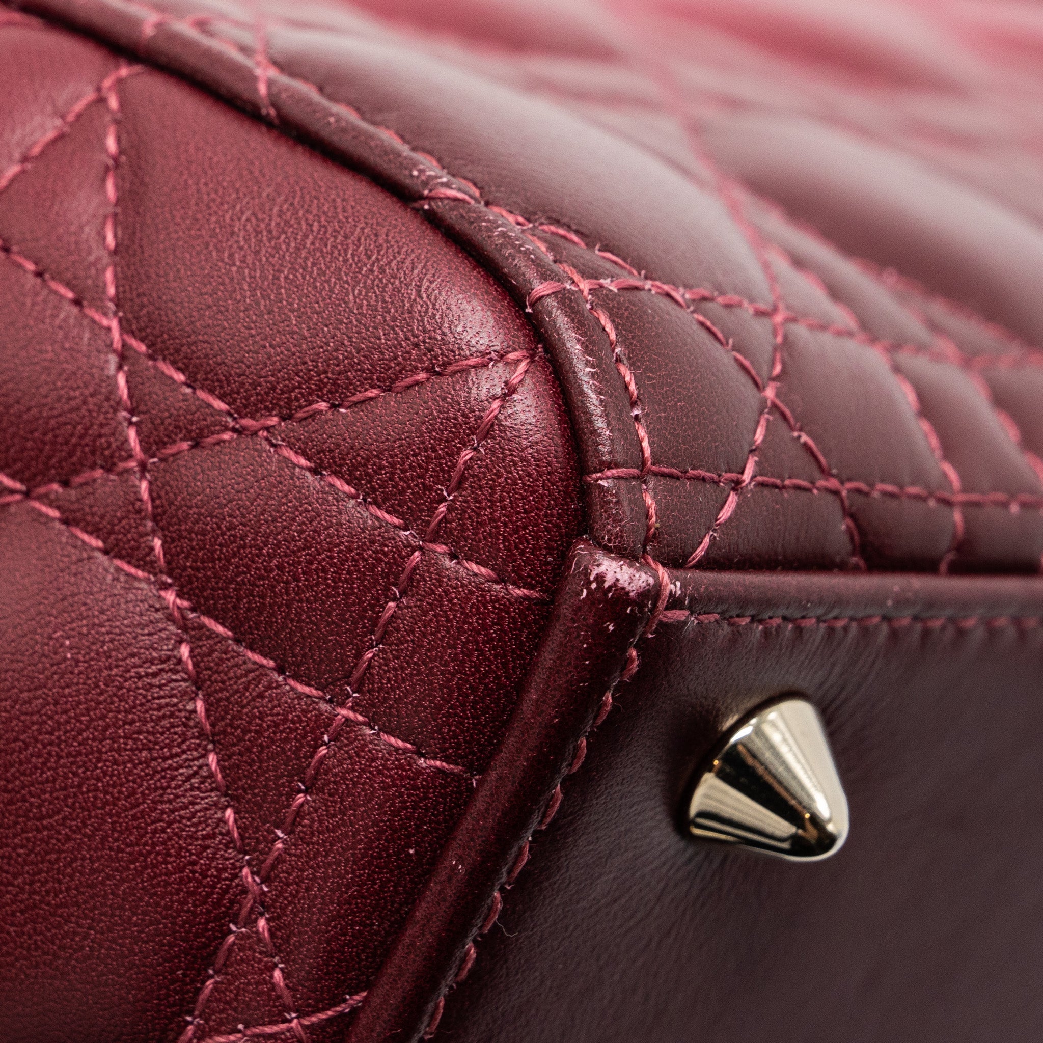 DIOR MY ABC DIOR SMALL LADY DIOR CANNAGE LAMBSKIN PINK GRADIENT LGHW