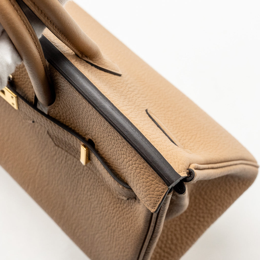 HERMES BIRKIN 25 TOGO 0M CHAI GHW