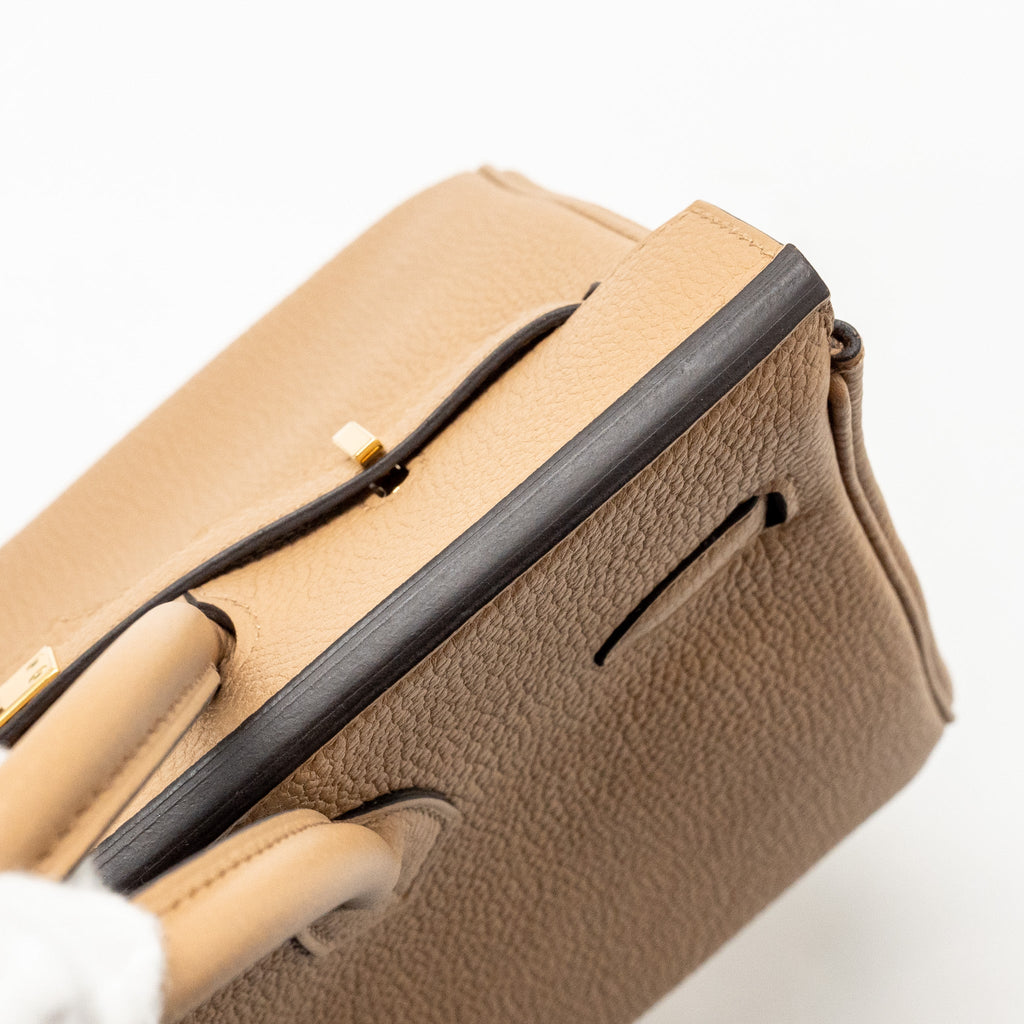 HERMES BIRKIN 25 TOGO 0M CHAI GHW