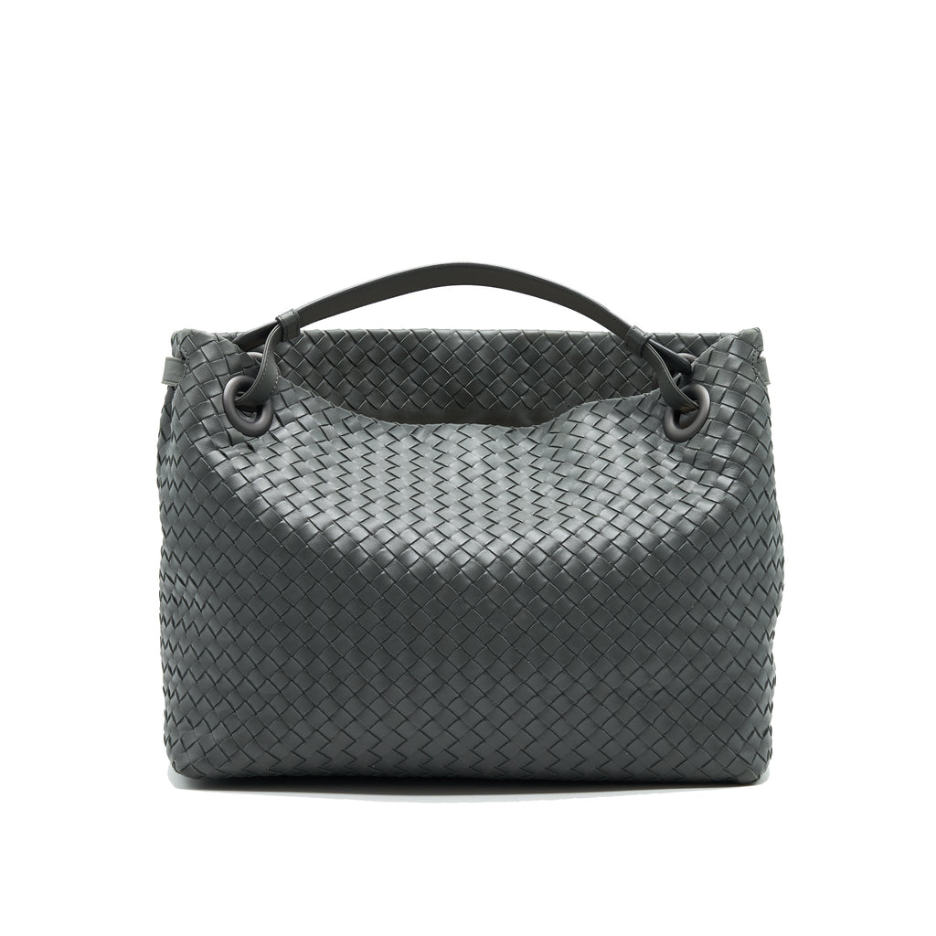 BOTTEGA VENETA GARDA TOTE BAG GREY