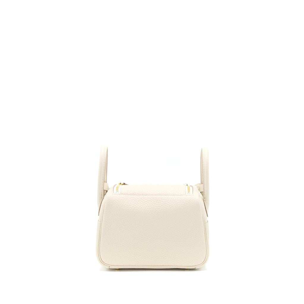 HERMES MINI LINDY CLEMENCE CRAIE GHW
