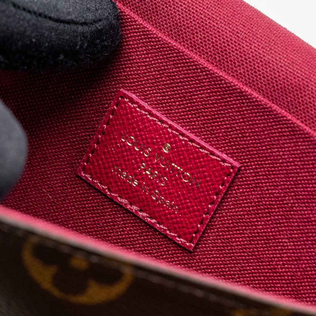 LOUIS VUITTON FELICIE POCHETTE MONOGRAM CANVAS GHW