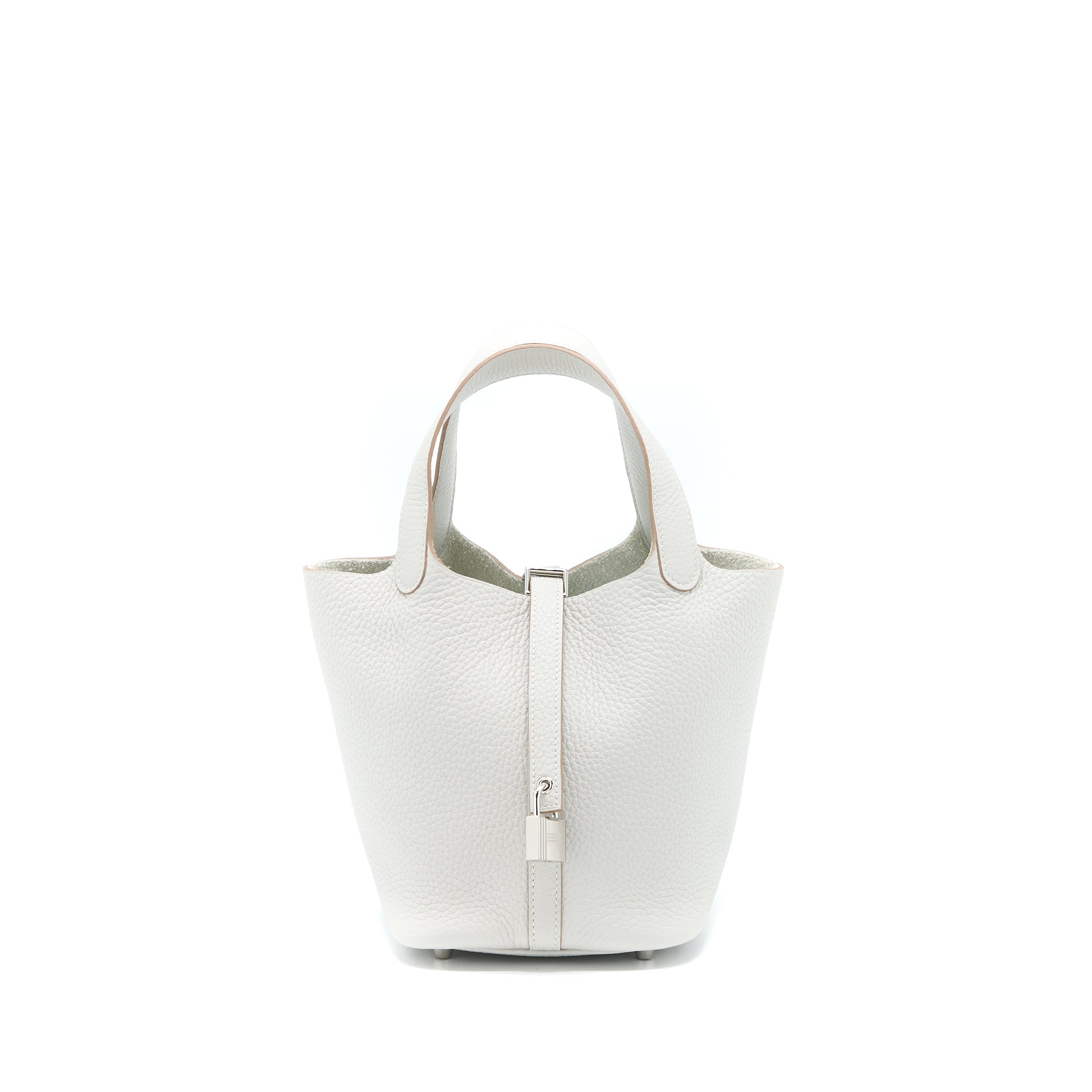 HERMES PICOTIN 18 LOCK BAG 80 GRIS PERLE SHW