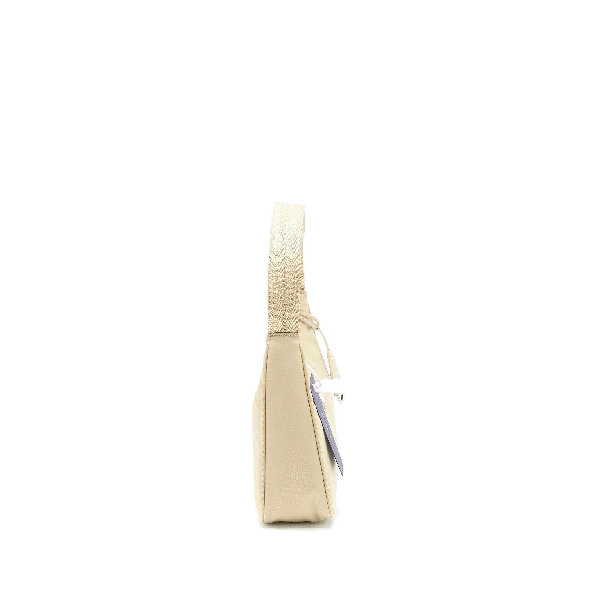 PRADA RE-EDITION 2000 MINI BAG RE-NYLON DESERT BEIGE SHW