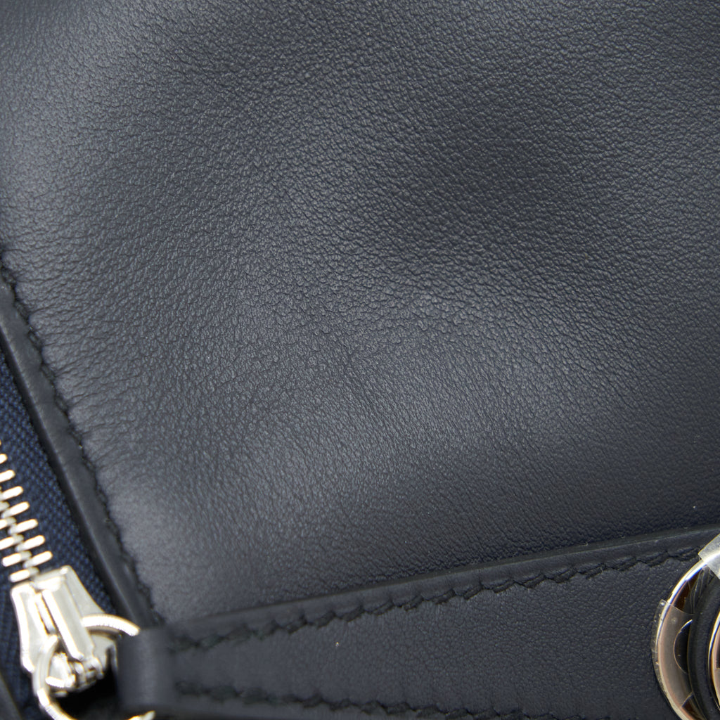 HERMES MINI LINDY SWIFT BLUE INDIGO SHW