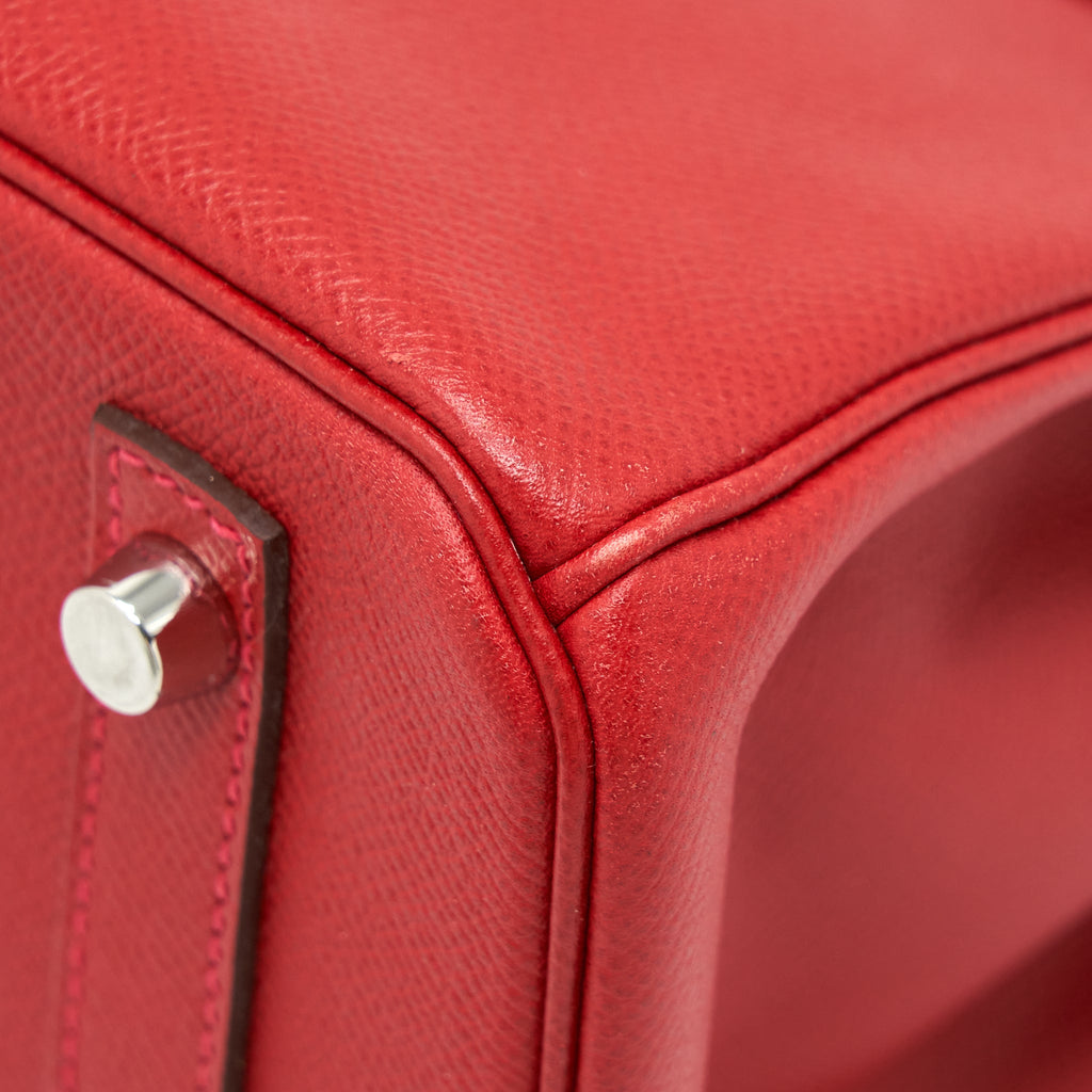 HERMES BIRKIN 30 EPSOM Q5 ROUGE CASAQUE SHW