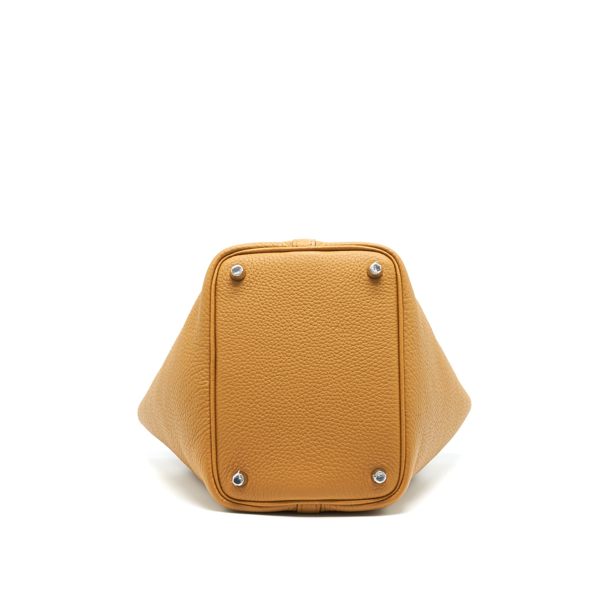 HERMES PICOTIN 18 LOCK BAG SESAME/LIME SHW