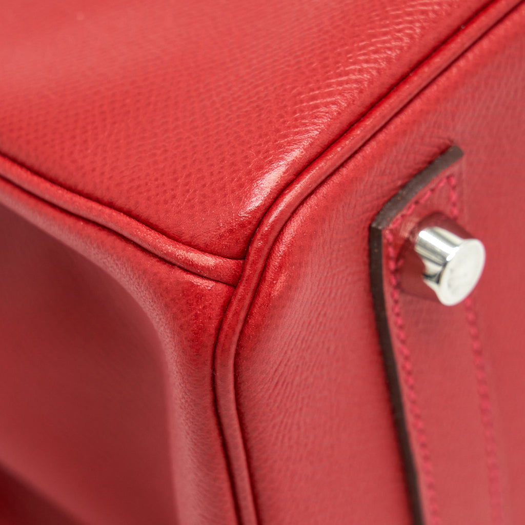 HERMES BIRKIN 30 EPSOM Q5 ROUGE CASAQUE SHW