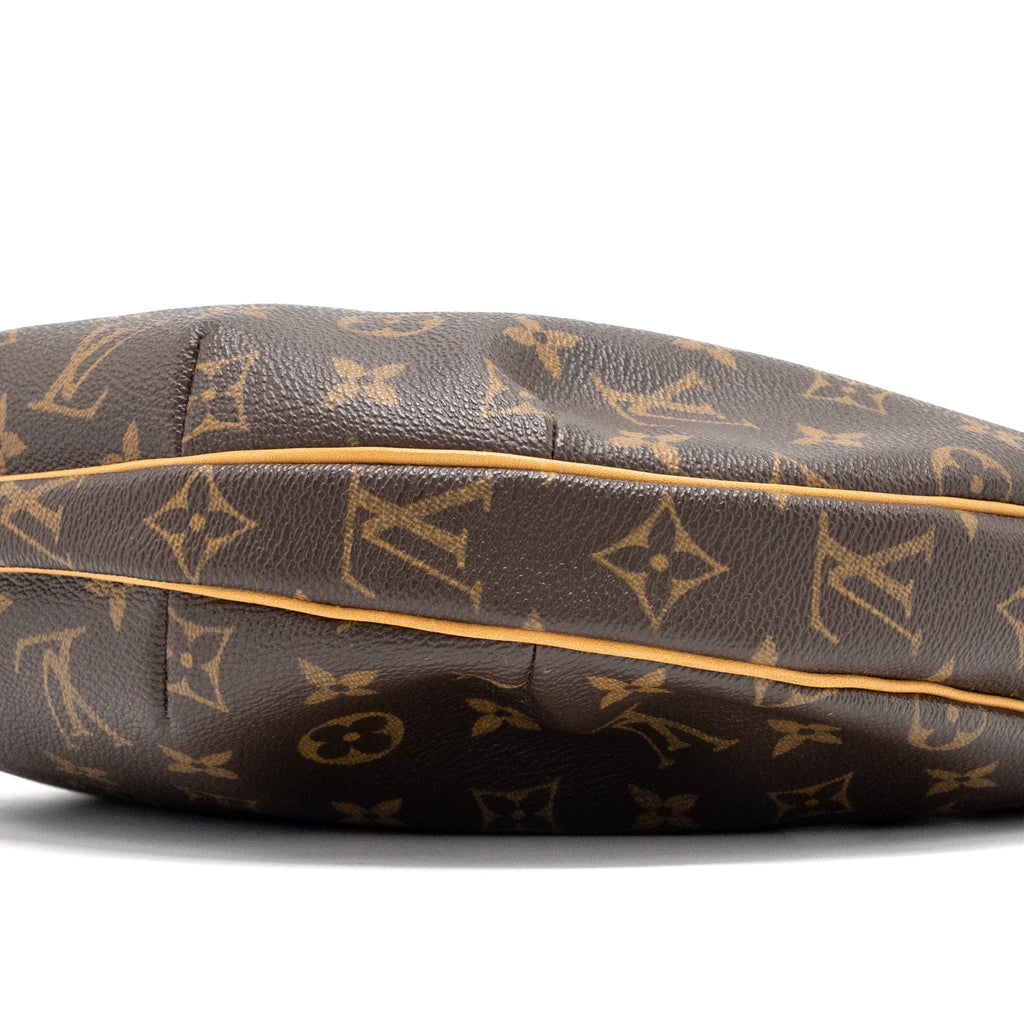 LOUIS VUITTON VINTAGE LOOP SHOULDER BAG MONOGRAM CANVAS GHW