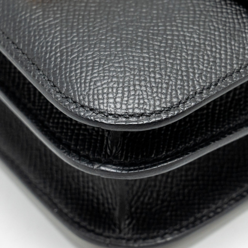 HERMES MINI CONSTANCE EPSOM BLACK RGHW