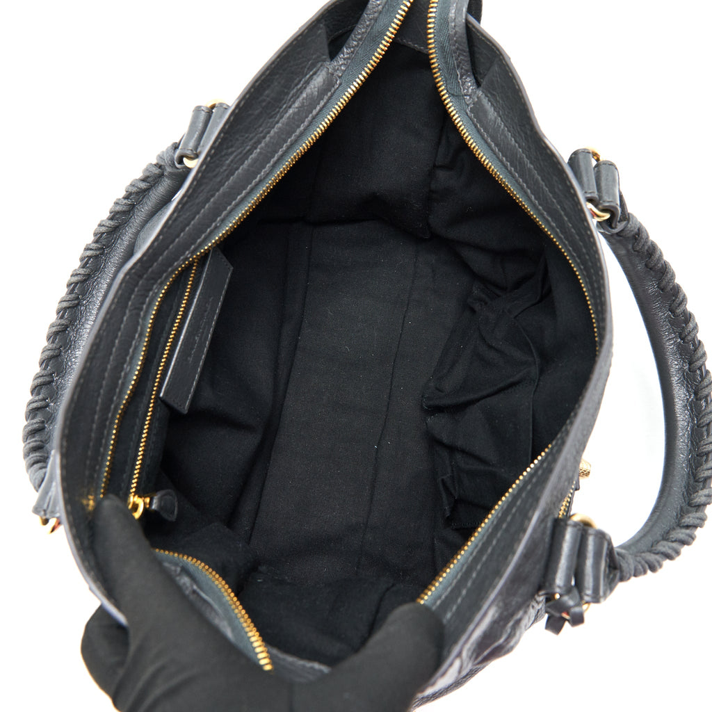 BALENCIAGA GIANT CITY IN DARK GREY GHW