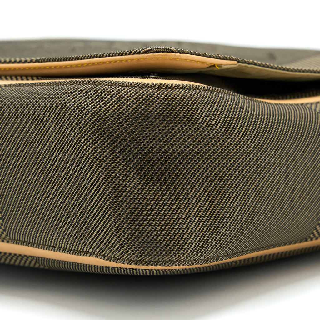 LOUIS VUITTON MESSENGER BAG FABRIC/BEIGE LEATHER MULTICOLOUR GHW
